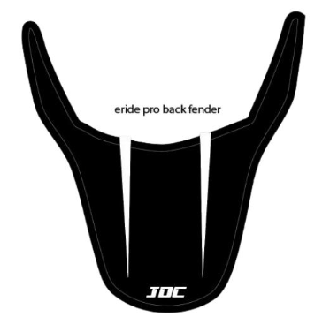 E Ride Pro Rear Fender – JDCustoms